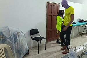 Whore GETS GROPED at WORK in FETISH ROLEPLAY!