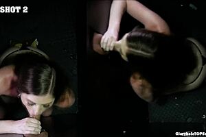 Fuck yes alexis you keep swallowing that big cock girl