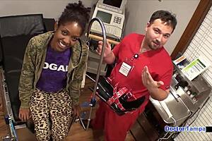 Hell Yeah! Dr Tampa Examines Lotus Lain's Body!