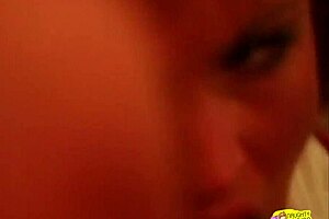 Two blonde lesbians lick and kiss while using dildos to orgasm