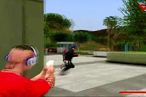 hey, watch this hot girl kick out academy players for wild oral sex on all fours