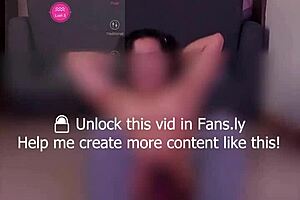 doing sit-ups with lush vibrator in both holes, losing count from distraction