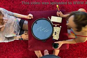 i am so horny with these two sexy sluts in dice challenge