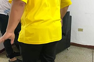 Feeling intense passion with my mexican stepdaughter before her soccer game