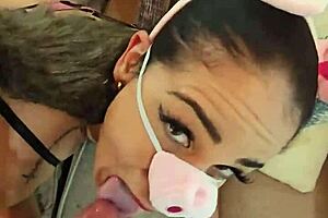 miss raquel flaunts big ass in naughty cosplay 😏