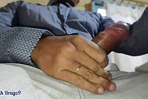 Malik Drago9 - BIG DICK HORNY at WORK JERKING OFF CUMMING A LOT