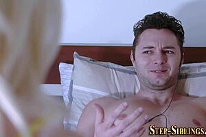 Blonde Teen Gets Railed By Stepbro In Hardcore Action