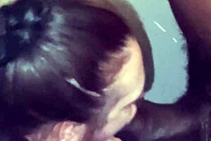 dude, giving this thick black cock the best head ever! 🔥