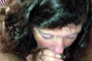 this amateur blowjob is so great, watch her suck that big cock