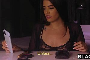 Blacked Hottie Penelope Enjoys Secret Pool Sex With Huge Bbc