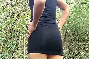 Showing my tasty ass on the mountain for the fun of it