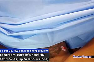 Hell Yeah! Dr Tampa Examines Lotus Lain's Body!