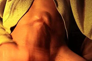 Hot Naked Brazilian Guy Masturbates Big Cock