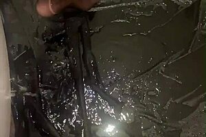 mommy curvy ass flashing public outdoor with lover ass worshiping