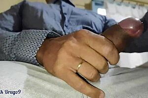 Malik Drago9 - BIG DICK HORNY at WORK JERKING OFF CUMMING A LOT