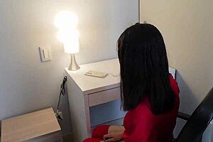 Hey, why does this sexy spoiled girl get punished so hard with big cock penetration in her uniform?