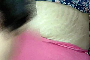 The stepson gave his steaming-hot stepmom a sensual massage