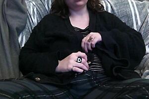 Why are you jacking off that strapon so eagerly?