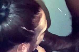 dude, giving this thick black cock the best head ever! 🔥