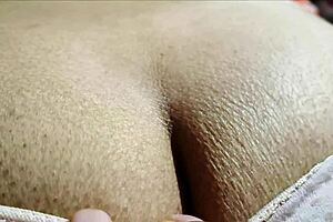 Sales boy massages wife's big ass!