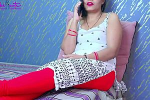 Hot Ravinadesi Stepsister Strips Naked for Saloon Man Shaving.