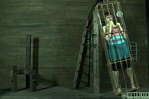 s&m poses turn into a wild competition with hardcore bent over action