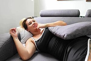 My stepmother sucked my cock and I fucked her hard