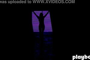 Blonde Mature Model Undresses in Lingerie and Poses Elegantly