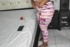 My Mature Latina Brunette Self Deals With Young 18+ Stepnephew's Demands In Homemade Setting