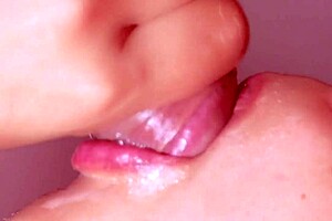 Close-up of me fucking my friend's Japanese girlfriend, with cum filling her mouth.