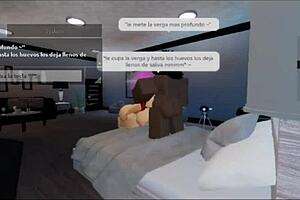 rough fucking with a fan in a hotel, getting pregnant from his monster cock