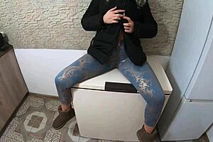 MilfyCalla’s dirty jacket and Uggs during rough face fuck.