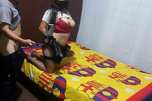 i found my stepmom masturbating in my apartment, then she asked me to help finish the homemade porn video