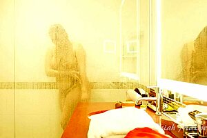 Cheating Encounter In The Shower With A Stranger.