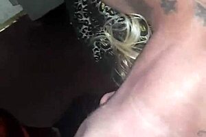 Blonde Performs Oral On Large Member