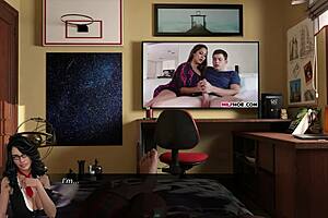 lets play doll house with big tits and ass fucking