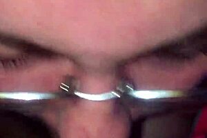 White Girl Emily Performing Oral In Interracial Scene