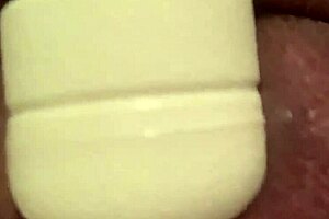 The Bride Shows Her Huge Pussy Lips