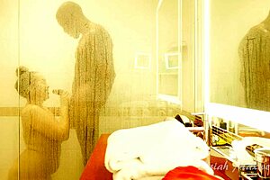 Cheating Encounter In The Shower With A Stranger.