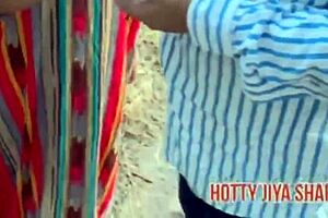 Indian wife in tight pussy missionary fuck outdoors with boyfriend, passionate and taboo