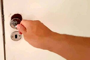 She showed up in delicate lingerie, and I know my dick will get a great blowjob and deepthroat.