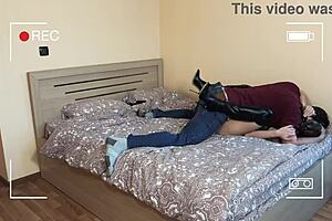 Hotwife Sneaks Lover Home for Husband's View