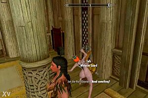 big booty redhead nude in skyrim 😏