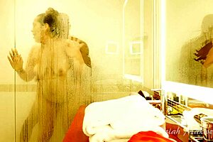 Cheating Encounter In The Shower With A Stranger.