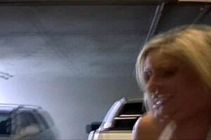 Blonde Sweet Mom in Shoes and Heels