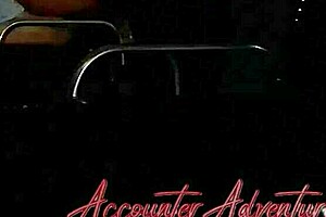 Latina accountant rides monster cock in sensual anal sex at night, moaning loudly in this public adventure.