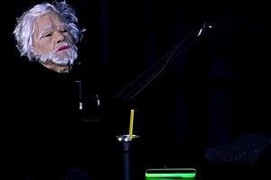 Ladyboy gives bareback and handjob