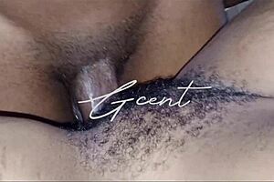 Close up the most passionate and sweet hairy sex close up video
