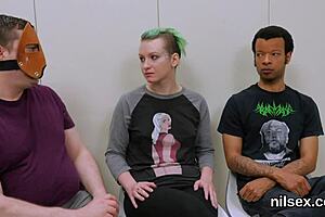 Naughty Kitten Faces Awkward Anal Treatment in Asylum