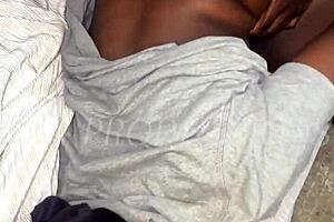 Sweet teen pussy gets rough quickie fucking—feel it?